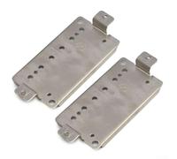 Placa Base Humbucker 2 Unidades 50mm para Cuello 52mm para Puente Guitarra Plata(50MM NECKx 2pcs)