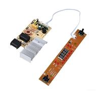 Placa Base Inducción Alta Potencia 2500W Reparación | 2500W potencia alta, doble mando para preciso, cóncavo, protección térmica, PET resistente