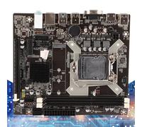 Placa Base LGA 1150, para Placa Base para Juegos Intel H81 de 4.a Generación con 4 SATA 1 PCIE X 16 RJ45 M.2 VGA HDMI 5 Puertos USB, Soporte de Placa Base Tarjeta Ethernet