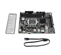 Placa Base LGA 1151, Memoria DDR3 de Doble Canal M.2 Interfaz de Estado Sólido LGA1151 Pin 4xUSB2.0 2xUSB3.0 3xSATA2.0 Placa Base para Juegos H110