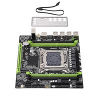 Placa Base LGA 2011, Placa Base X79G-A M-ATX para Xeon E5 V1 V2, CPU Core I7, PCIE 16X, 4xDDR3, 4xSATA2.0, 12xUSB2.0, 1xNVME M.2, 1x8 Pines, 1x24 Pines