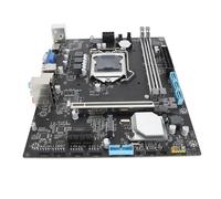 Placa Base LGA1151 Micro ATX, Placa Base para Juegos DDR4 PCIE3.0 X16, Interfaz VGA HDMl 4K/30Hz, Tarjeta de Red Gigabit, para CPU Core 6/7/8/9 Gen Serie I3/i5/i7