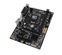 Placa Base M ATX, Placa Base de Computadora DDR3 de Doble Canal con Puerto VGA DVI, Ranura DIMM, Ranura PCIe, Reemplazo de Placa Base para Juegos para LGA 1150 para Core I7