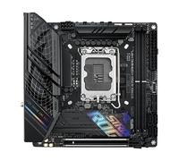 Placa Base mITX ROG Strix B760-I Gaming WiFi, Soporte WiFi, USB 3.2, DDR4, Ideal para Gaming y configuraciones compactas.