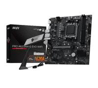 MSI Pro A620AM-G EVO - Placa Base WiFi, Micro-ATX, Compatible con procesadores AMD Ryzen 9000/8000/7000, AM5 - DDR5 Memory Boost (7200+ MT/s OC), 1 PCIe 4.0 x16, 2 x M.2 Gen4