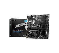 Placa Base MSI Pro B760M-P ATX para Procesadores Intel LGA 1700 Con Soporte DDR5