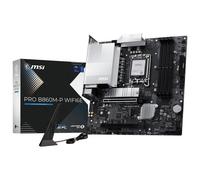 Placa Base MSI PRO B860M-P WIFI6E B860 LGA 1851 DDR5 Micro-ATX Wi-Fi 6E AI Cooling