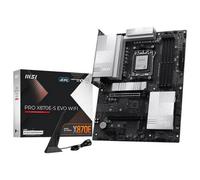 Msi Pro X870E-S Evo Wifi - Motherboard - Atx - Socket Am5 - Amd X870e Chipsatz - UsB-C 3.2 Gen 2x2, UsB-C 3.2 Gen2, Usb 3.2 Gen 2, Usb 3.2 Gen 1, Usb