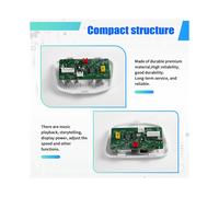 Placa Base Multifuncional para Cochecito de Bebé con Reproductor de Música y Control Central JR2158M para Vehículo Eléctrico Infantil
