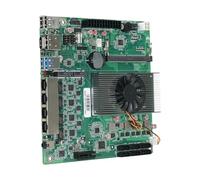 Placa Base N100 NAS DDR5 con 6 SATA3.0, 4 I226 2,5 G, Mini-ITX de 17 x 17 cm, 2 M.2, 1 PCIE for enrutador de Software, Servidor de Almacenamiento NAS DIY(Motherboard+CPU+RAM)
