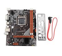 Placa base para computadora de escritorio, DDR3 1066/1333/1600 MHz Placa principal de PC LGA 1155 Compatible con disco duro de modo dual NVME + NGFF + SATA, tarjeta de sonido de 6 canales