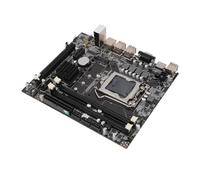 Placa Base para Computadora H55, Ranura M.2 NGFF LGA 1156 DDR3, Memoria de 8 Canales, Fuente de Alimentación de 4 Fases, Placa Base para Juegos