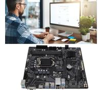 Placa Base para Computadora, Zócalo LGA 1200, DDR4 de 2 Canales, Salida Versátil, Material Premium, Zócalo PCI E, Fuente de Alimentación Multifásica, para el Hogar, Diseño, Juegos