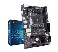 Placa base para juegos A520M-VH HUANANZHI AM4 con una conectividad excepcional, potente diseño de energía, puertos de expansión ricos (AMD Ryzen AM4/2*DDR4/PCIe 3.0/USB3.2/64GB/4*SATA 3.0/M.2)