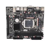 Placa Base para Juegos de Escritorio KIMISS H310B4 - Formato M ATX, Pin LGA1151, Soporte de Memoria DDR4, Interfaz M.2, SATA3.0 y USB3.0 - Placa Base para Computadora de Alta