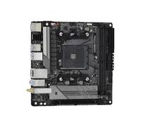 Placa Base para Juegos Fit For ASROCK A520M ITX/AC Mini-ITX AMD A520 DDR4 4733+(OC) MHz USB3.2 Max-64G Placa Base AM4 con Conector de Doble Canal