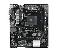 Placa Base para Juegos Fit For ASRock B450M-HDV Tarjeta Madre con Carga 2600X 3600X 5600G 5600X 5700X 5800X3D CPU 4xDDR4 3200MHz HDMI M.2 AMD AM4 MATX