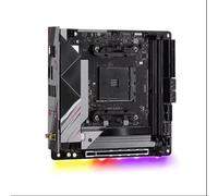 Placa Base para Juegos Fit For ASRock B550 Phantom Gaming-ITX/AX Compatible con procesadores 3600X, 5600G, 5700x3D, 5800X3D y 5900X, 4 x DDR4 de 64 GB, M.2 AM4, PCIe4.0 Mini-ITX