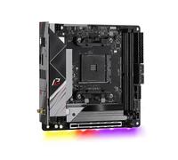 Placa Base para Juegos Fit For ASRock B550 Phantom Gaming-ITX/AX Compatible con procesadores 3600X, 5600G, 5700x3D, 5800X3D y 5900X, 4 x DDR4 de 64 GB, M.2 AM4, PCIe4.0 Mini-ITX