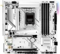 Placa Base para Juegos Fit For ASRock B760M Pro RS WiFi Placa Base Blanca LGA 1700 DDR5 256GB Intel B760 M.2 Micro ATX I9-14900 14100 13490 12600 12400 CPU