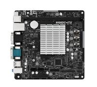 Placa Base para Juegos Fit For ASRock N100DC-ITX N100 16GB DDR4 Compatible con Turbo Boost Mini-ITX