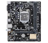 Placa Base para Juegos Fit For ASUS Prime H110M-P LGA 1151 DDR4 32G SATA3 VGA DVI Micro-ATX Compatible con CPU 6400 7300 6300 7600 6100