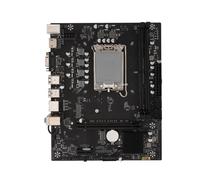 Placa Base para Juegos H610, LGA 1700 64GB DDR4 de Doble Canal Compatible con Placa Base para Juegos XMP, NVME 2.0, Pcie 4.0, HDMI, VGA, para PC DIY Gamer