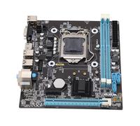 Placa Base para Juegos H81, Doble Canal, DDR3 M.2 NVMe NGFF 6 GB, Ranura PCIe, LGA 1150 ATX, Placa Base para PC para Accesorios Profesionales