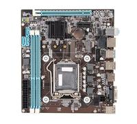 Placa Base para Juegos H81, Micro ATX, DDR3 de Dos Canales, PCIe X16, M.2, SATA 6 GBS, USB 3.0, LAN de 100 Mbps, LGA 1150, Interfaz Multimedia HD, VGA