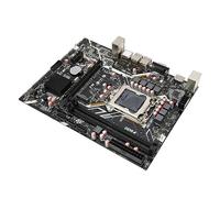 Placa Base para Juegos, Placa Base DDR4 LGA 1200 Compatible con Interfaz NVME M.2 H410 para Computadora