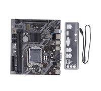 Placa Base para Juegos, Placa Base para Juegos DDR3 H61 S de Doble Canal con Ranura M.2, Tarjeta de Red de 100 Mbps, Placa Base de PC para CPU LGA 1155