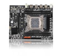 Placa Base para Juegos X99 V3 DDR4, Plataforma de CPU para Core, Zócalo de CPU LGa 2011-3, Compatible con CPU Tipo E5 V3 / V4, Serie I7-58xx / 68xx (Ranura de Memoria 4 X DDR4 DIMM Top 128G)