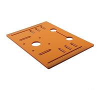 Placa base para máquina de corte de sierra eléctrica, diseño de perforación, compatible con múltiples tipos de máquinas (28 x 20 cm)