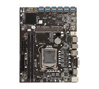 Placa Base para Máquina de Minería B250C, Placa Base para Máquina de Minería Compatible con LGa 1151 DDR3 Dual Channel Max 32G, 12 Ranuras GPU, Interfaz VGa HDMI, Compatible con Intel 6th 7 Core I3/i5