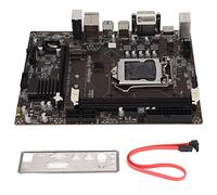 Placa Base para PC B85, Placa Base para Computadora de Escritorio Disco Duro M.2 Interfaz de CPU de 1150 Pines Tarjeta de Red 100M con Puente de Conversión de Modo NVME/SATa