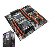 Placa base para PC de computadora, Placa base para juegos de computadora,Placa base de CPU de 256 GB Placa base de PC X99 de doble canal - Placas base de computadora USB 3.0 Placa base de PC DDR4 para