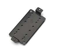 Placa base para pickup de guitarra, 6 cuerdas, latón, placa base humbucker, 50/52 mm, puente para cuello, placa base, fácil de usar