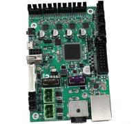 Placa base para Prusa para mini+ con conexión Ethernet USB placa base | Controlador de 32 bits, soporte LCD a color de 65K, compatible con firmware oficial, funcionamiento silencioso