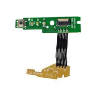 Placa base PCB de carcasa superior y botón con cable flexible para MX para actualizar o reemplazar piezas cubierta superior