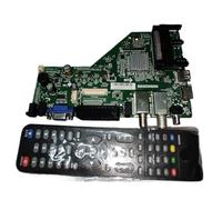 Placa Base PCB de Placa de Circuito de TV, Compatible con TE.MS3663S.EA67, Compatible con lc185tt8a mv185whb-n20, Piezas de Repuesto de TV(Have Remote Control)