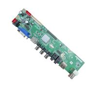 Placa Base Universal For TV LCD V56/V59 con Controlador LCD, Compatible con El Estándar DVB-T2, Accesorios For TV.(1PCS Driver Board)