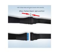 Placa base USB 3.0 19PIN Header 1To2 Cable divisor de extensión 19Pin 20Pin Adaptador 15Cm