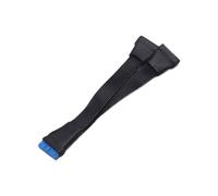 Placa Base USB 3.0 19PIN Header 1To2 Extension Splitter Cable 19Pin 20Pin ExtensióN Interna Header Cable Adaptador 15Cm