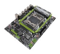 Placa Base X99 LGA 2011 Gaming M ATX, Placas Base de Ordenador Compatibles con M.2 NVME, DDR4 32Gbps, SATA M.2, USB3.0, Ranura V3 V4, PCIe 3,0
