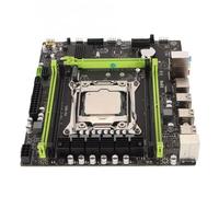 Placa Base X99 P4 DDR4, Fuente de Alimentación de 6 Fases Estable y Confiable, Soporte de Memoria Grande, Placa Base de Computadora de Alta Velocidad con CPU E5 2680V3 para PC de