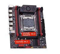 Placa Base X99 TPM 2.0Interfaz LGA 2011 3 con NVME NGFF M.2 Soporte 4 Canales X99 C612chip DDR4 Memoria SATA3.0 USB3.0