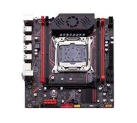 Placa Base X99 TPM 2.0Interfaz LGA 2011 3 con NVME NGFF M.2 Soporte 4 Canales X99 C612chip DDR4 Memoria SATA3.0 USB3.0
