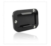 Placa Caballete Lateral para Interceptor 650 18-25 para Continental 650 GT 650 19-25 para Bear 650 2025-2026 Soporte Lateral Extensión Ampliadora Pad Almohadilla Caballete(Black)