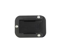 Placa Caballete Lateral para Interceptor 650 2018-2025 para Continental 650 GT 650 2019-2025 para Bear 650 2025-2026 Soporte Lateral Soporte Ampliador De Extensión Almohadilla Caballete(Black)
