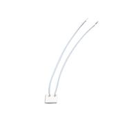 Placa calefactora cerámica MCH de 15x15x1,2 mm, elemento calefactor de alúmina de alta temperatura (3,7 V-60 V), 1 unidad(12V 2W 100C)